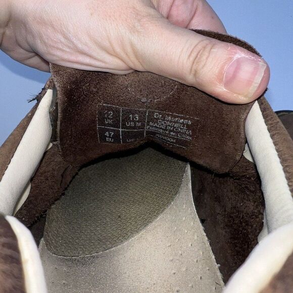 Dr. Marten's Cornell Men's US Size 13 Brown Oxford Work Reinforced Eyelets Shoes - Picture 6 of 6